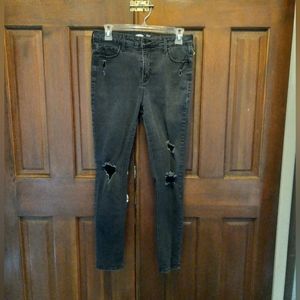 Old Navy, Black Rockstar, Super Skinny, High Rise, Secret slim pockets